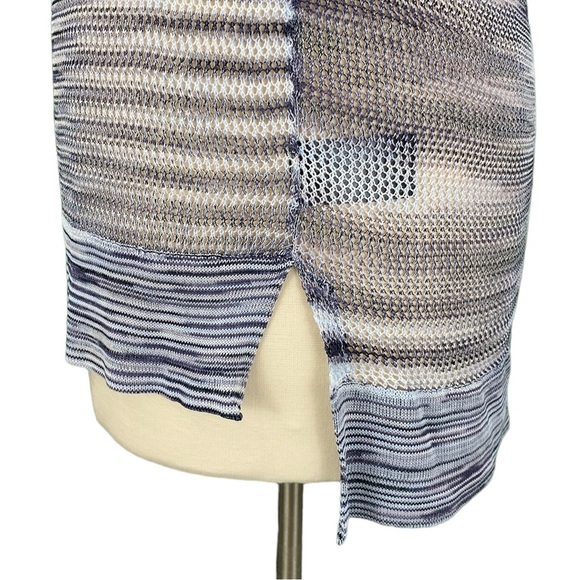 Rag & Bone Casual Gray Mesh Allgauer Raglan Top - Picture 12 of 15